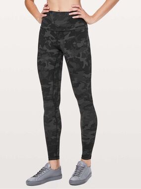 Lululemon Align High Rise Pant Incognito Camo Multi Grey